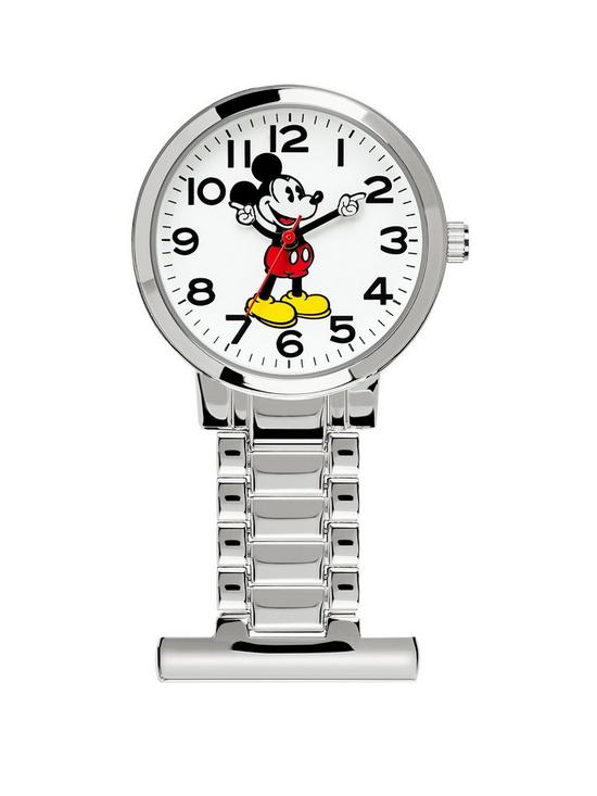 front image of disney-mickey-mouse-fob-watch