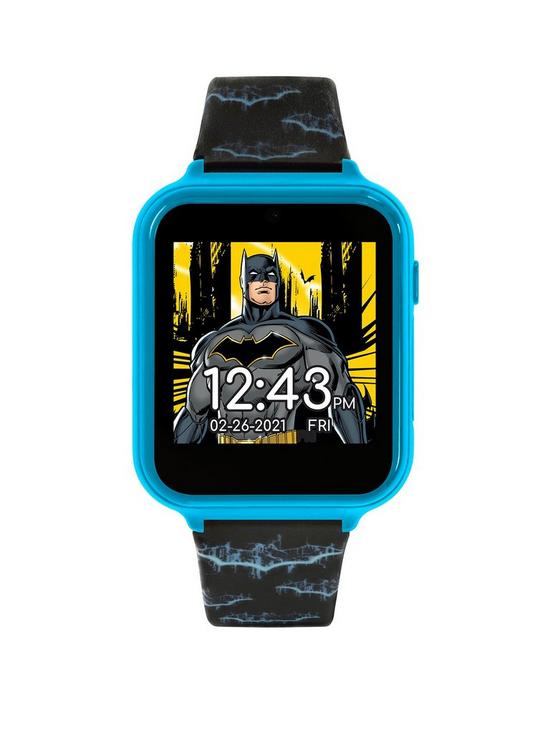 front image of disney-batman-watch-kids-boys-smart-watch