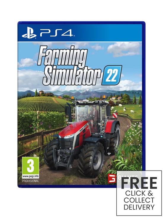 front image of playstation-4-farming-simulator-22