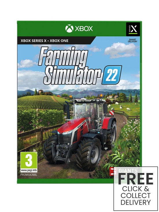 front image of xbox-series-x-farming-simulator-22