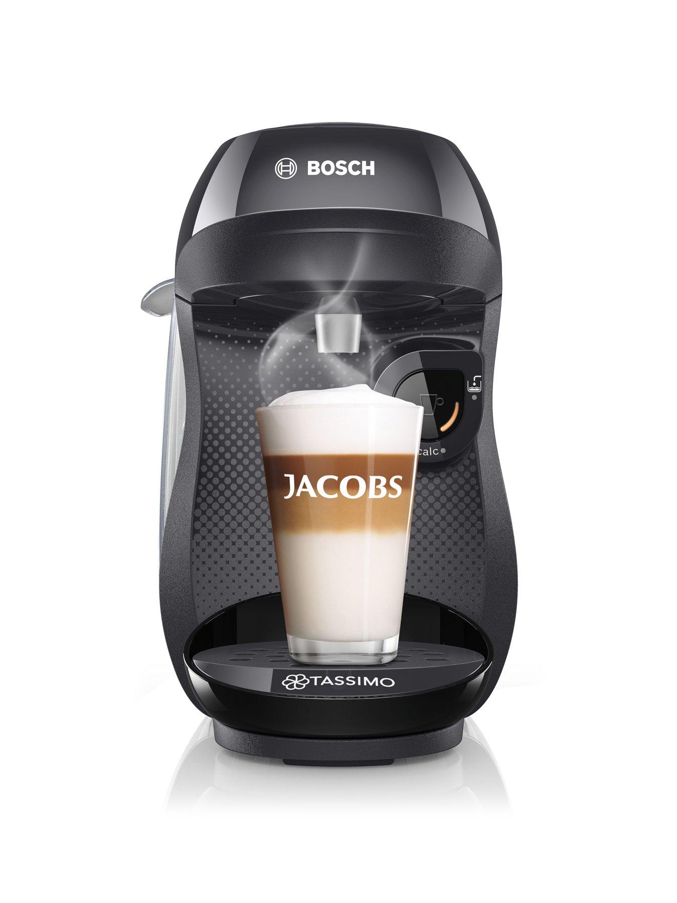 Tassimo TAS1002NGB Happy Pod Coffee Machine Black
