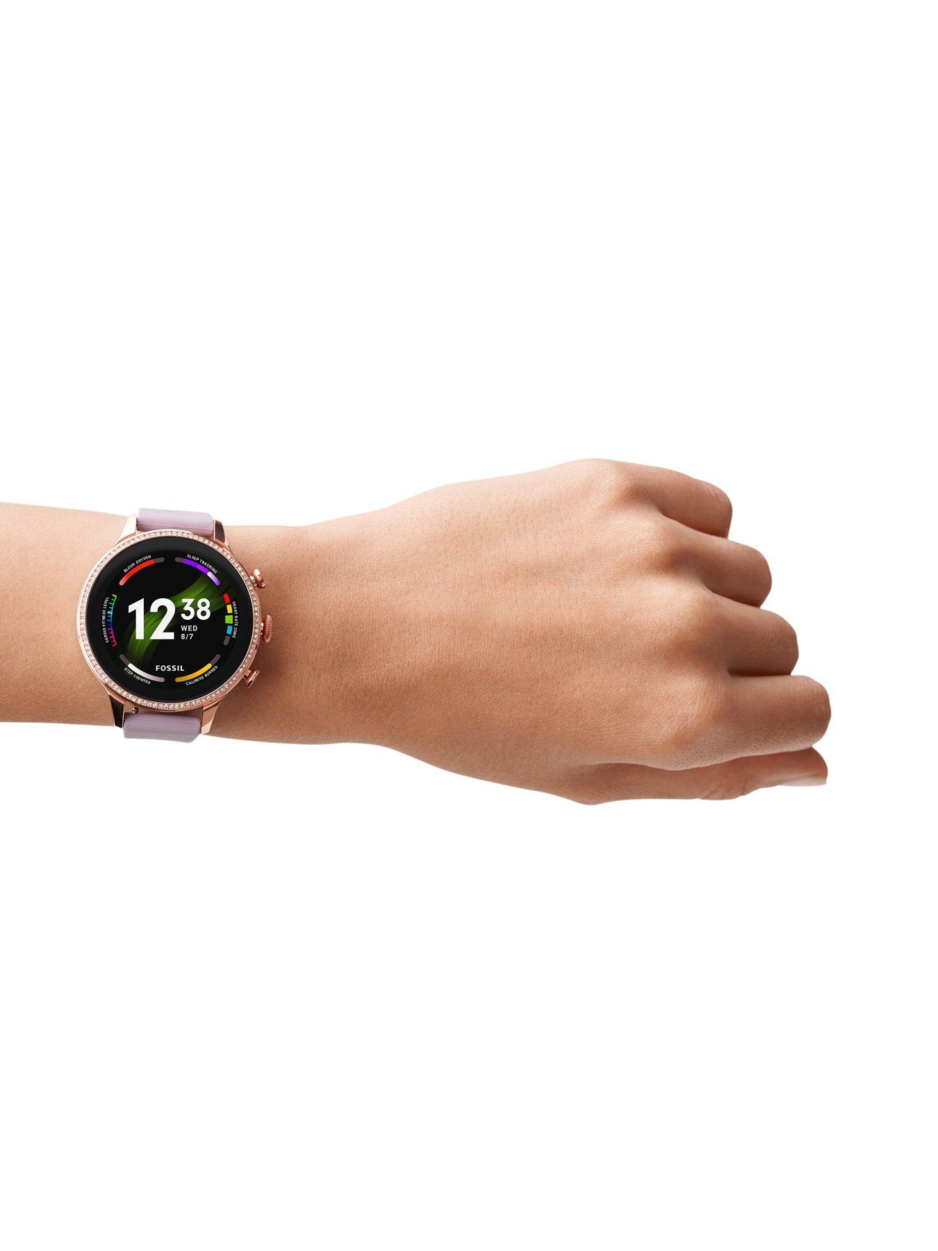 Fossil 2024 silicone smartwatch