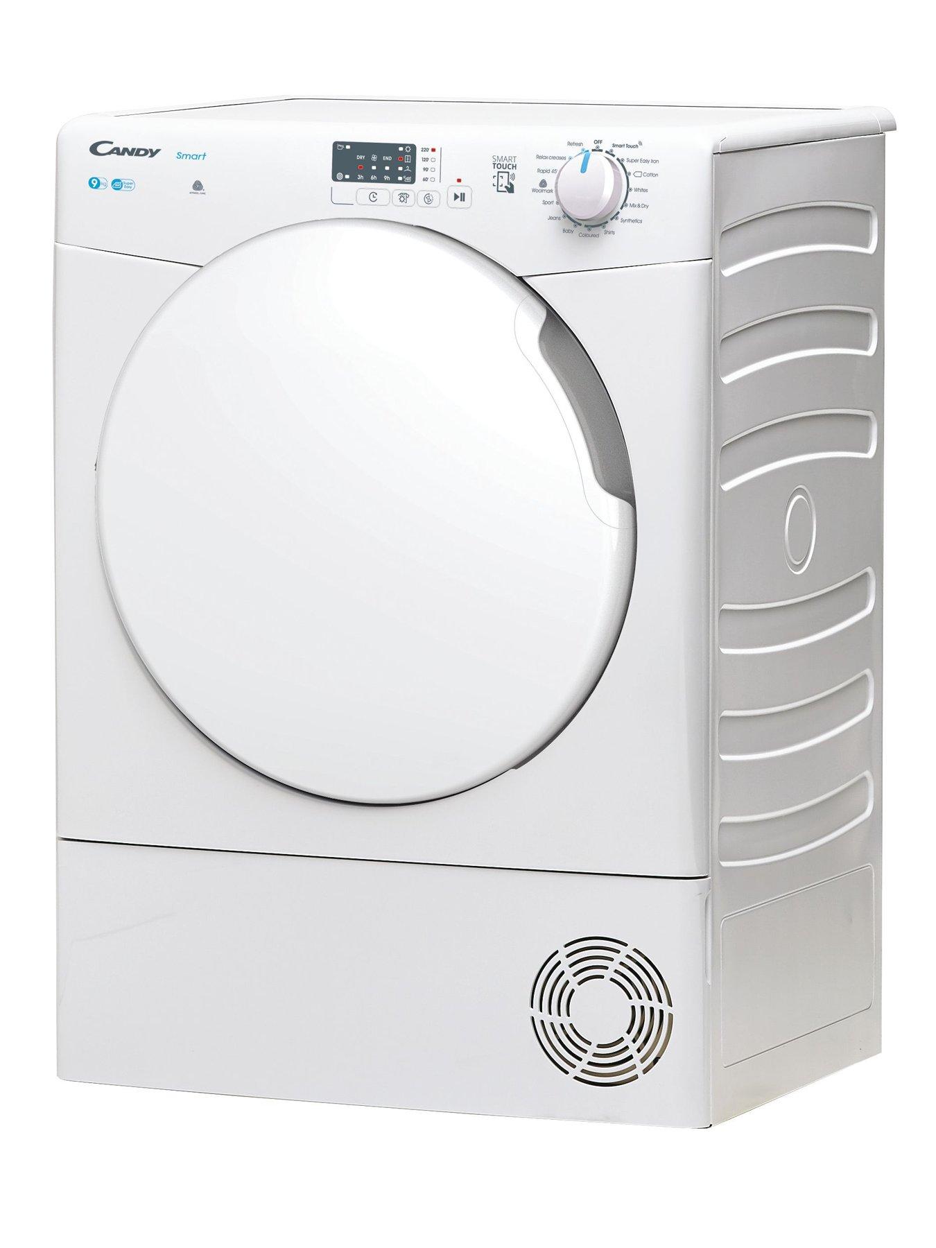 Image 2 of 5 of Candy Smart CSEC9LF-80 9kg Condenser Tumble Dryer,&nbsp;with Smart Connectivity - White
