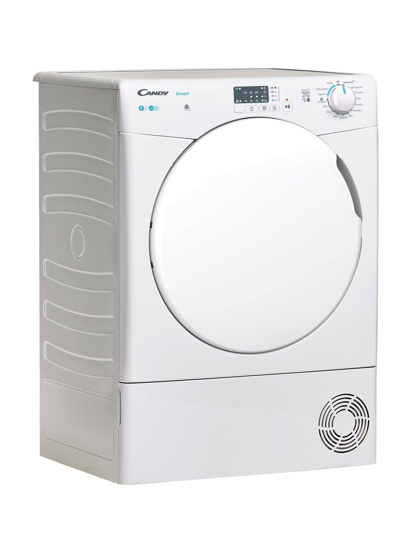 Image 3 of 5 of Candy Smart CSEC9LF-80 9kg Condenser Tumble Dryer,&nbsp;with Smart Connectivity - White