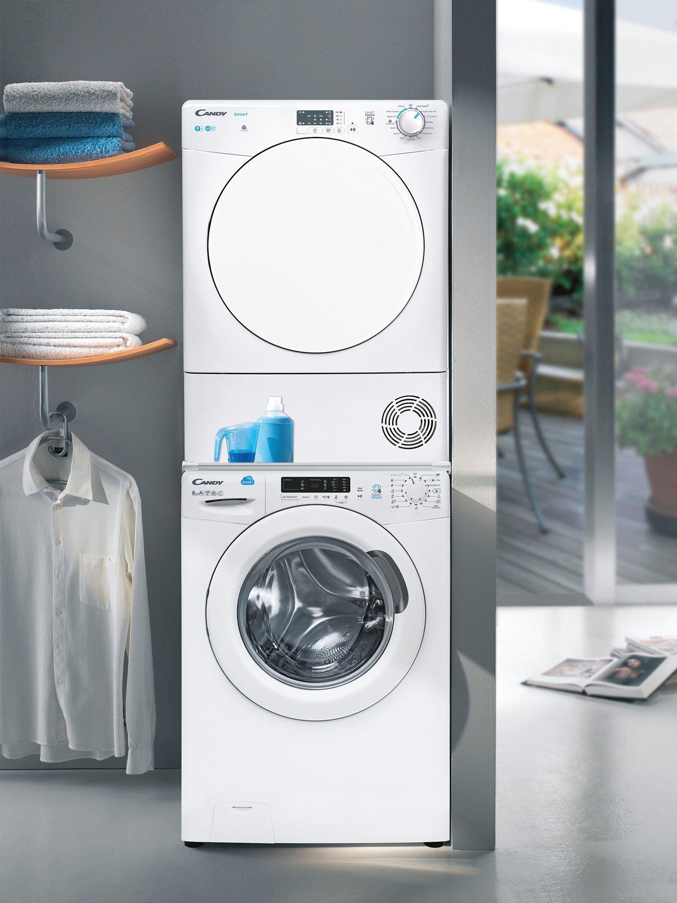 Image 4 of 5 of Candy Smart CSEC9LF-80 9kg Condenser Tumble Dryer,&nbsp;with Smart Connectivity - White