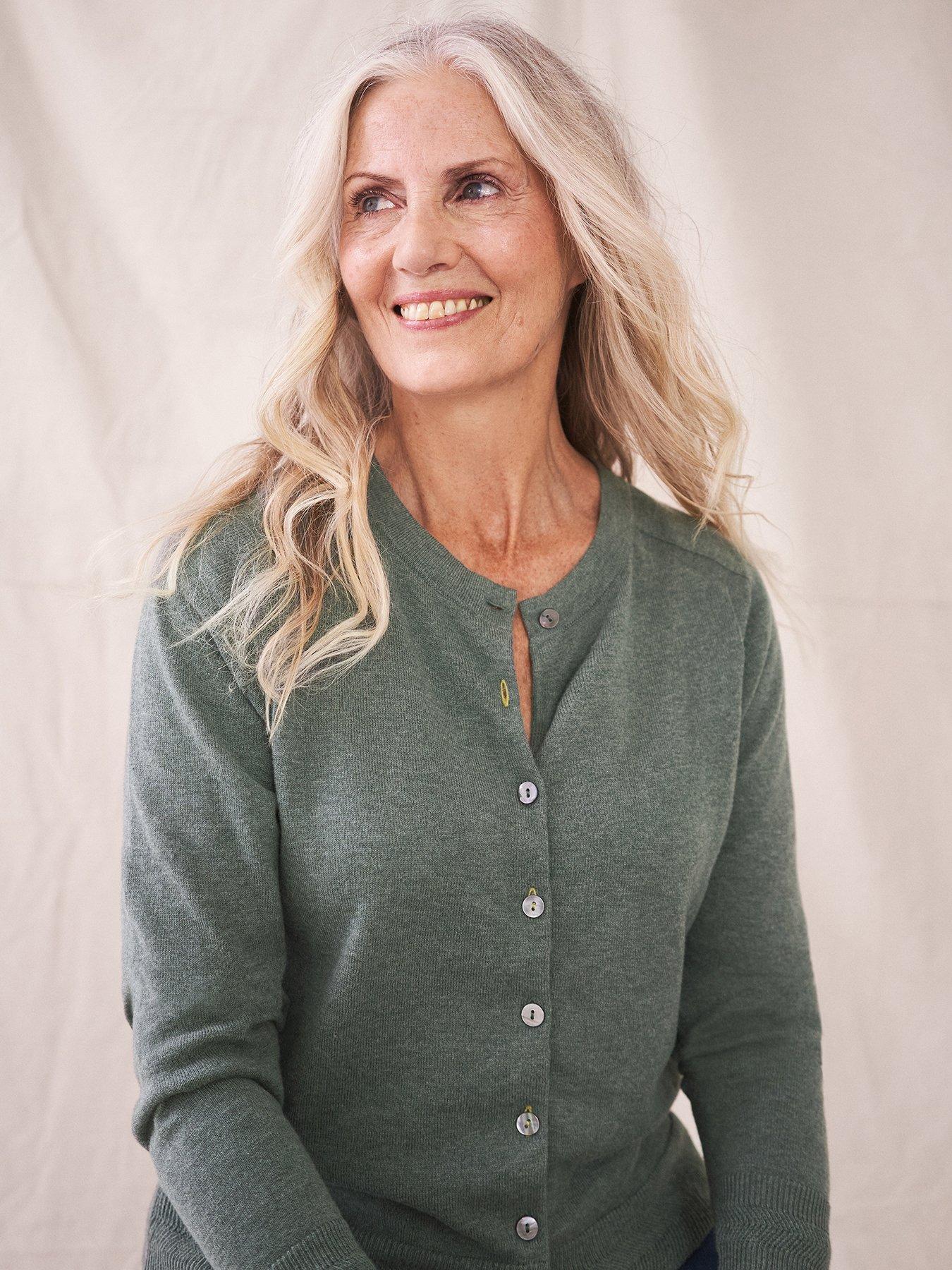 white stuff rainbow cardigan