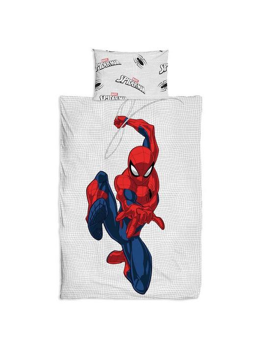 stillFront image of spiderman-spider-man-web-slinger-duvet-cover-set-single