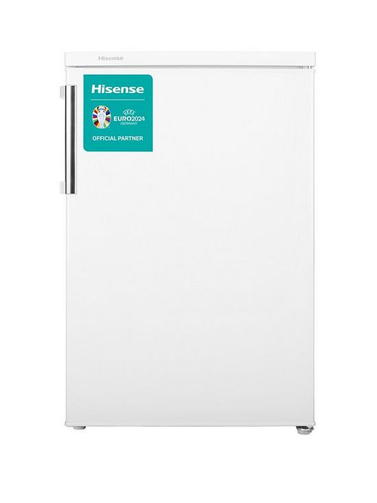 front image of hisense-fv105d4bw21-55cmnbspwide-under-counter-freezer-white