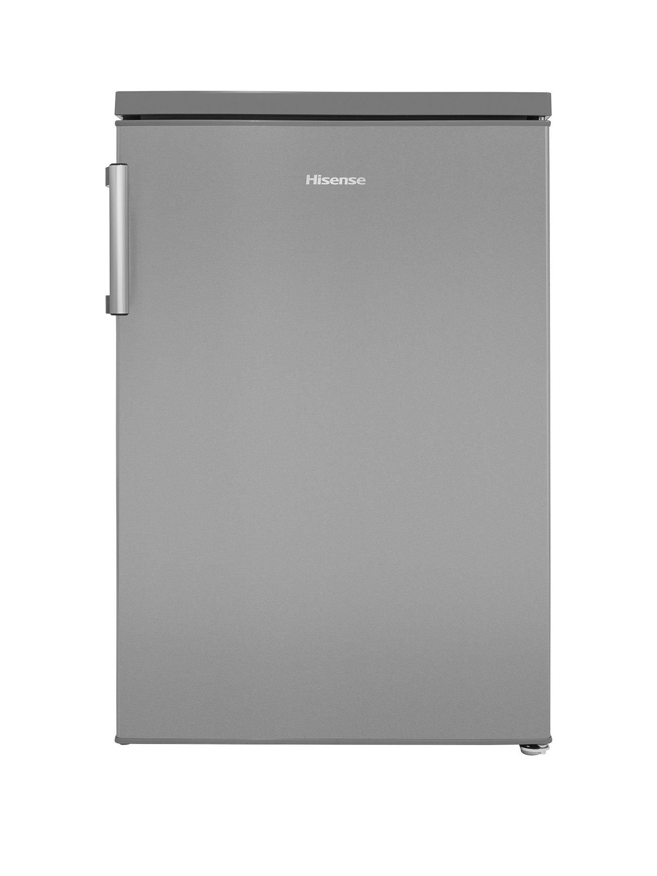 hisense-rl170d4bce-55cm-wide-under-counter-fridge-larder-stainless-steel-look