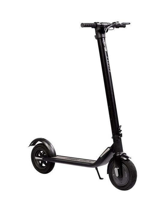 front image of eskuta-ks-450-black-electric-scooter