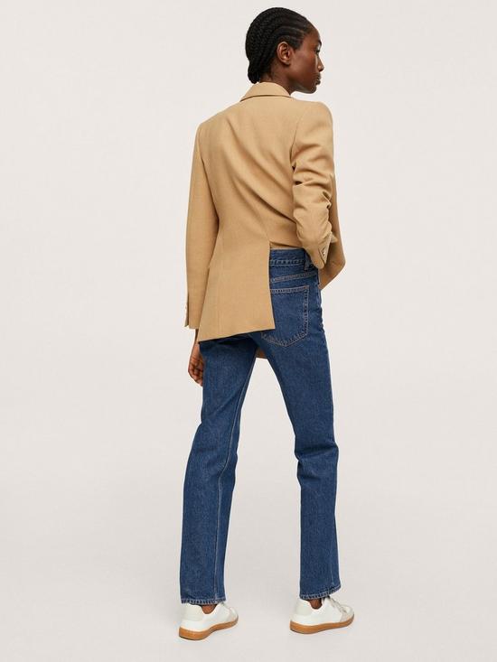 stillFront image of mango-straight-fit-jeans-dark-denim