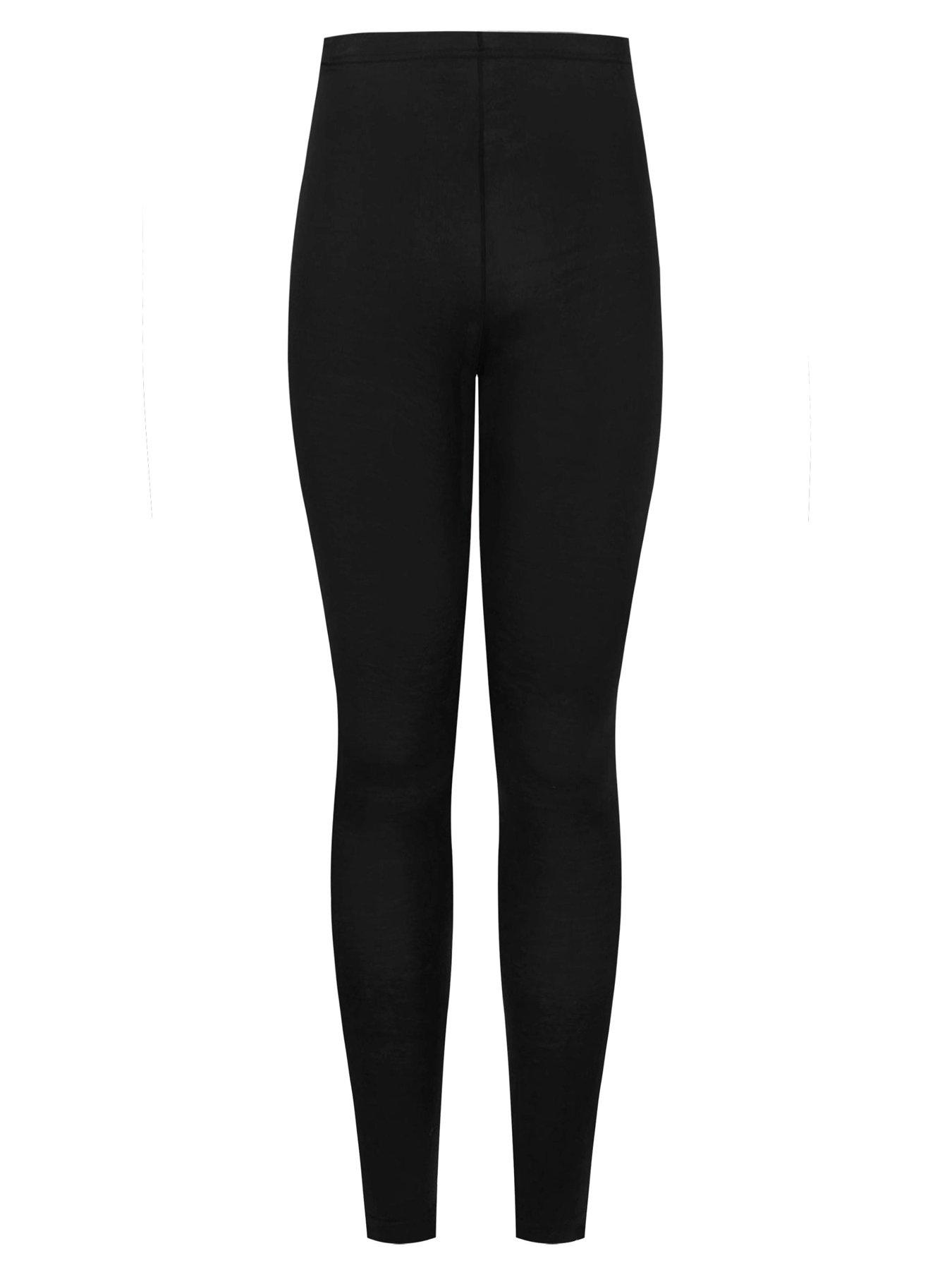 Image 3 of 3 of Long Tall Sally Cotton Elastane Legging Long - Black