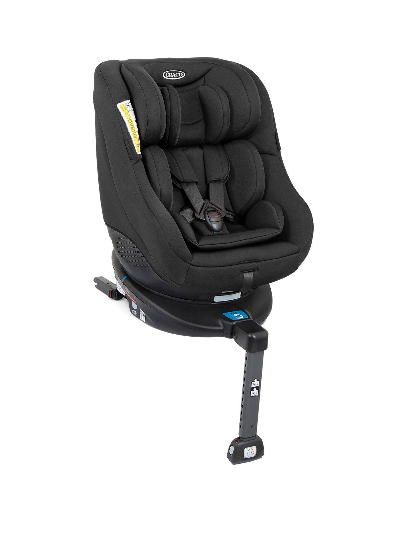 Graco Turn2Me Group 0 1 Isofix Car Seat Black littlewoods