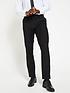  image of everyday-regular-fit-stretch-suit-trouser-black