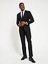  image of everyday-regular-fit-stretch-suit-trouser-black