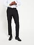  image of everyday-regular-fit-stretch-suit-trouser-2-pack-black