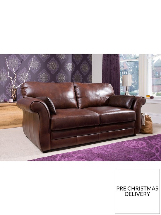 detail image of vantage-italian-leather-3-seater-sofa