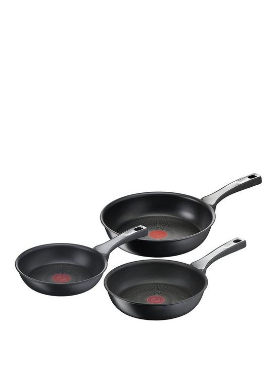 front image of tefal-unlimited-on-3-piece-pan-set