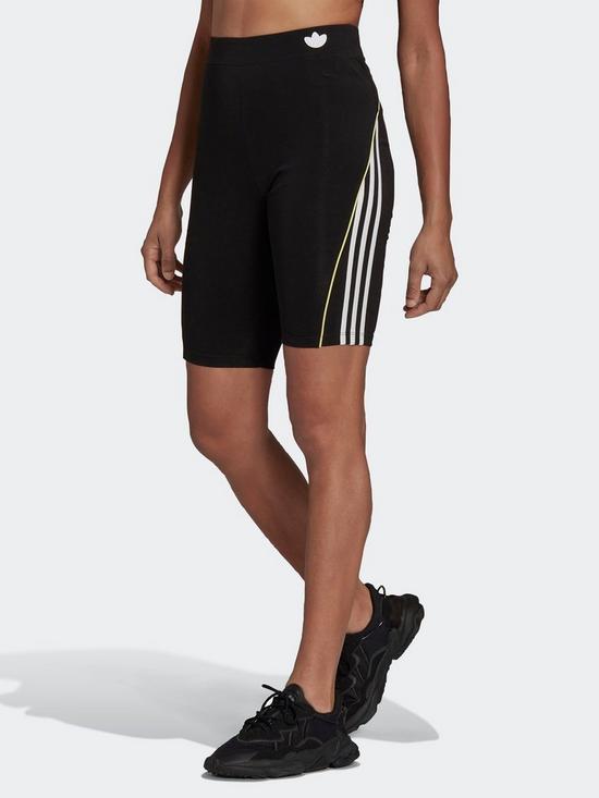 front image of adidas-originals-short-piping-high-waist-tights
