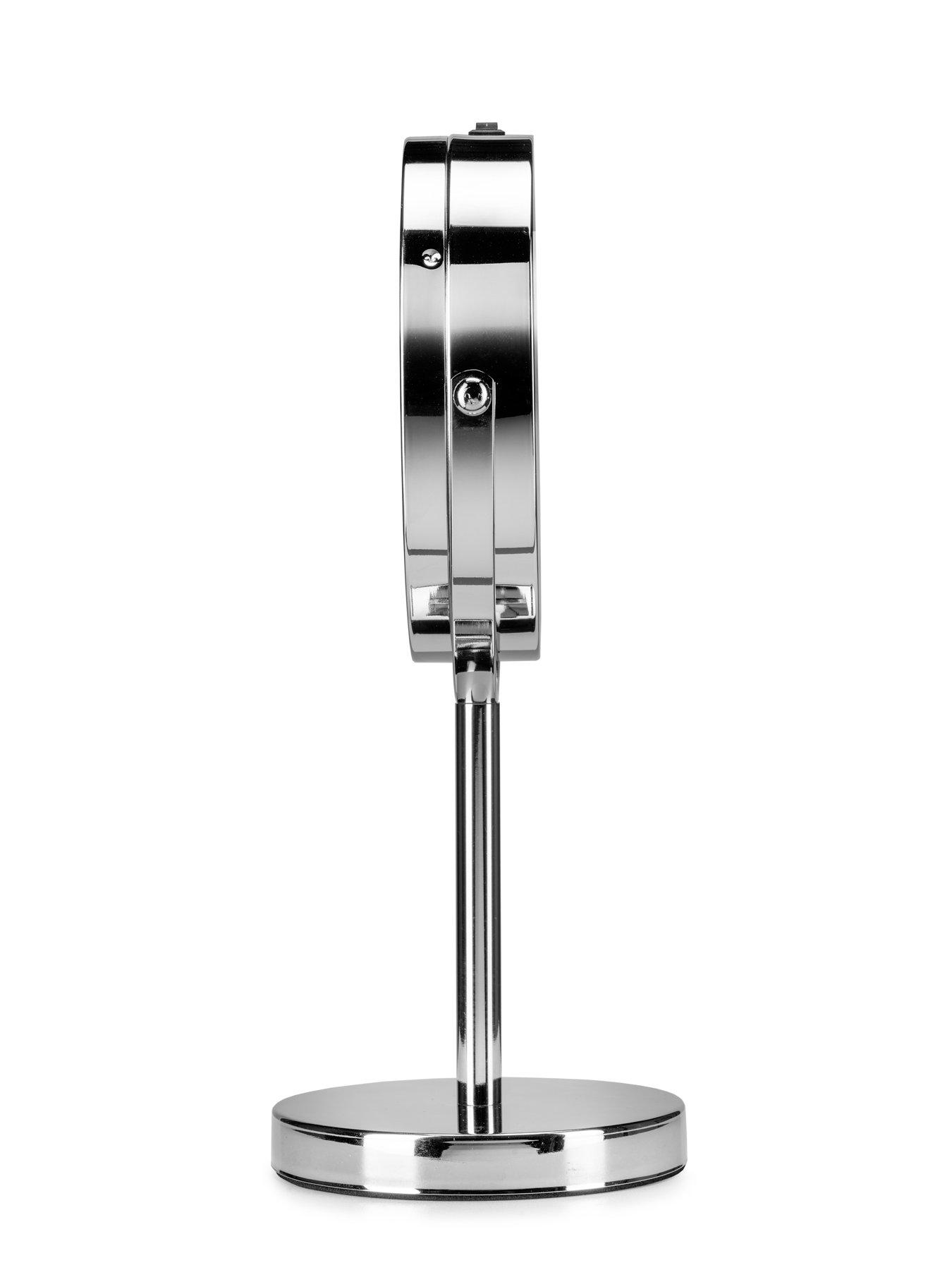 Image 4 of 6 of Croydex Illuminated Pedestal Mirror
