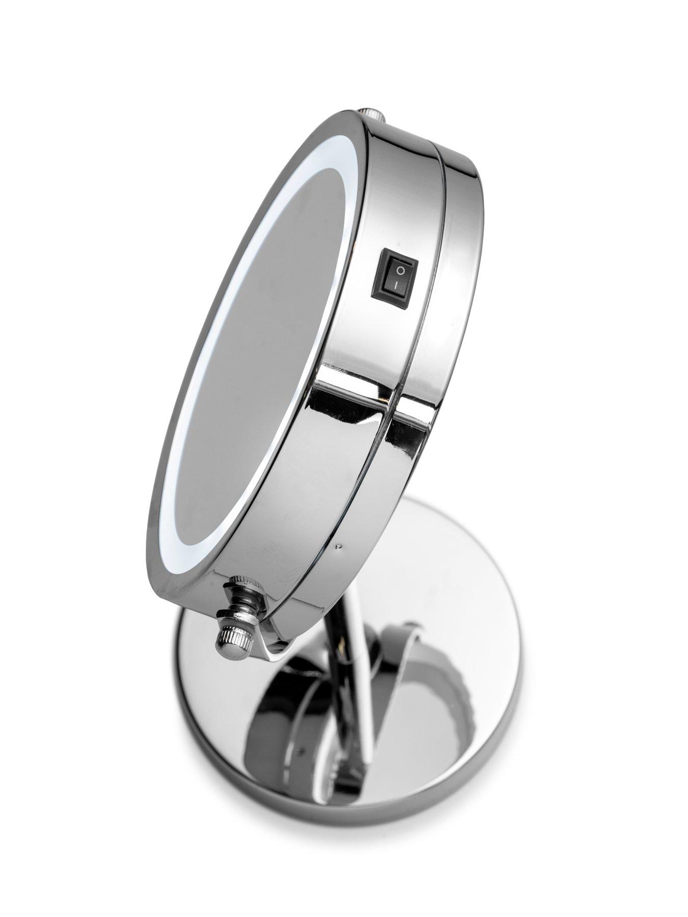 Image 5 of 6 of Croydex Illuminated Pedestal Mirror