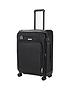 rock-luggage-parker-8-wheel-suitcase-medium-blackfront