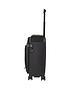  image of rock-luggage-parker-8-wheel-suitcase-cabin-black