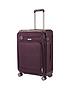  image of rock-luggage-parker-8-wheel-suitcase-medium-purple