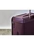  image of rock-luggage-parker-8-wheel-suitcase-cabin-purple