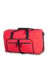 rock-luggage-small-foldaway-holdall-redfront