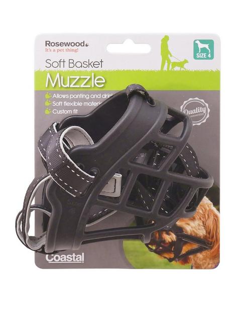 rosewood-coastal-soft-basket-muzzle-black-size-4