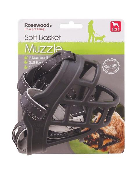 rosewood-coastal-soft-basket-muzzle-black-size-5