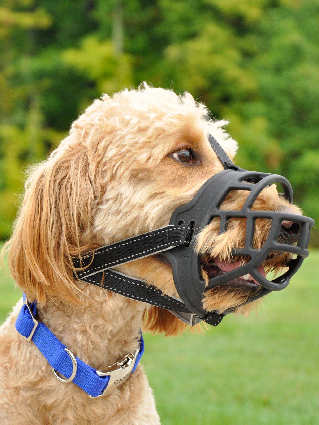 Image 3 of 5 of Rosewood Coastal Soft Basket Muzzle Black Size 5