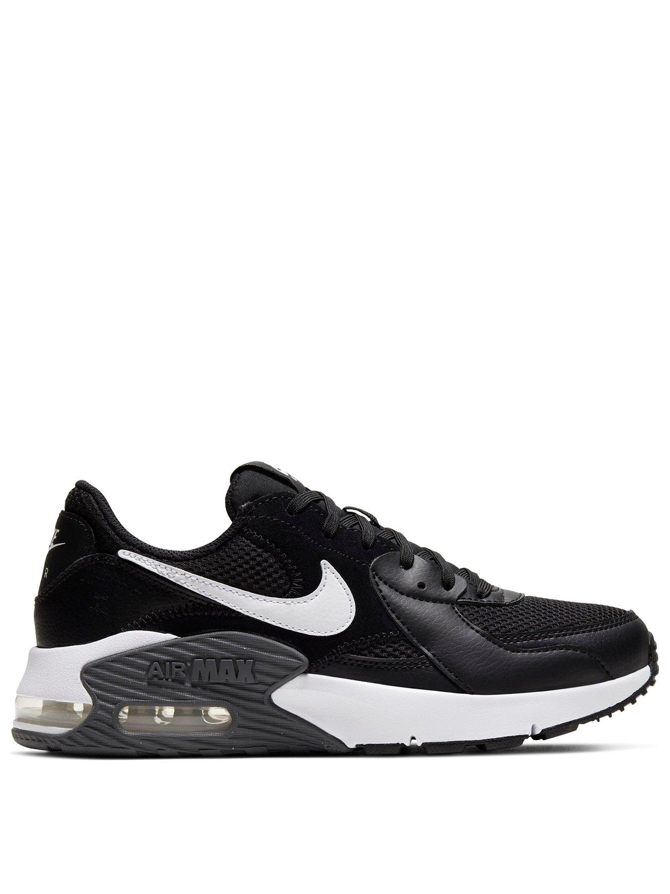 Nike Air Max Excee - Black/White/Grey | littlewoods.com