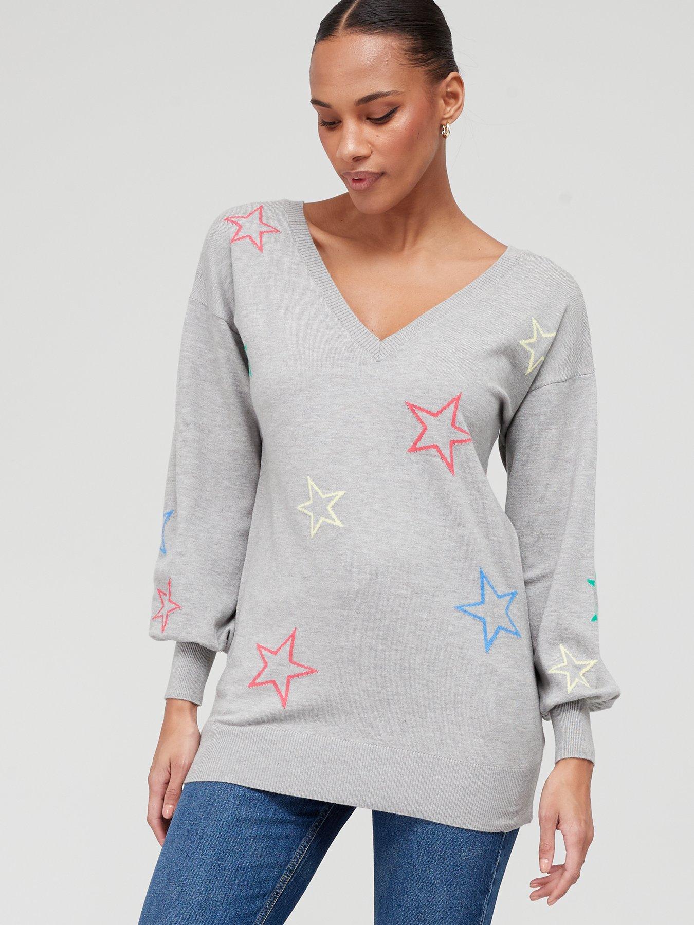 grey jumpers womens uk