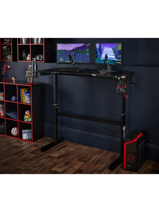 stillFront image of lloyd-pascal-elevation-sitstand-adjustable-height-gaming-desk
