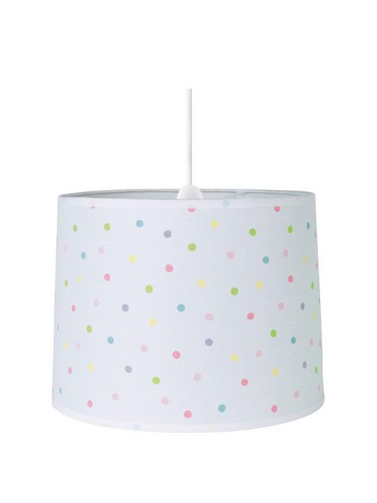 front image of great-little-trading-co-kidsnbspconfettinbspspot-easy-fit-ceiling-light-shade