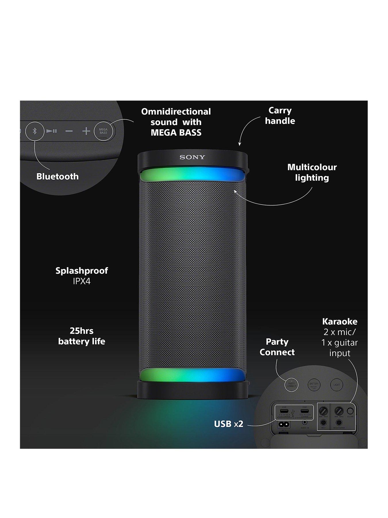 Sony XP700 X-Series Portable Wireless Speaker Littlewoods