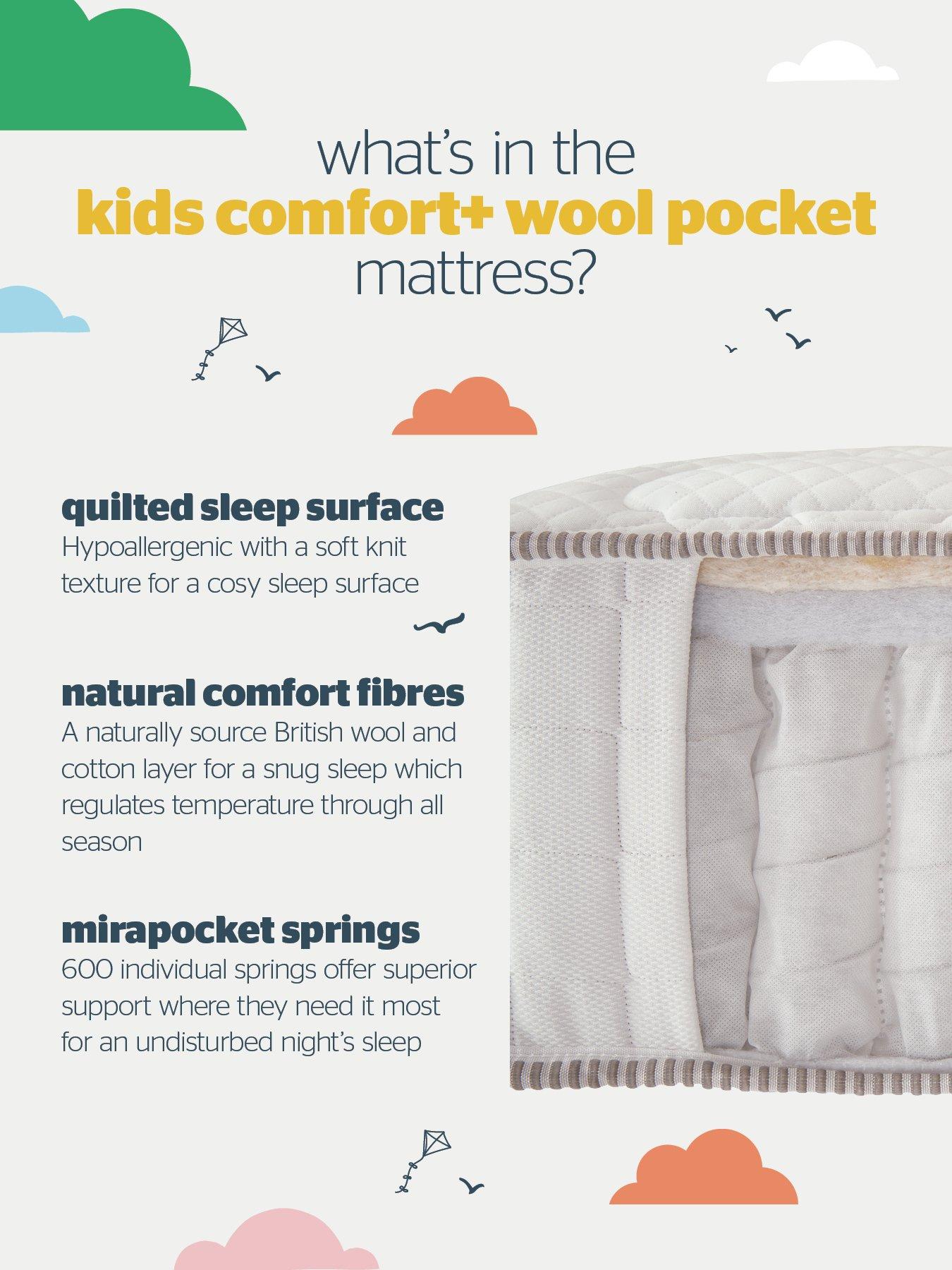  image of silentnight-kids-600-pocket-natural-mattress-medium