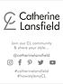  image of catherine-lansfield-larsson-geo-shower-curtain