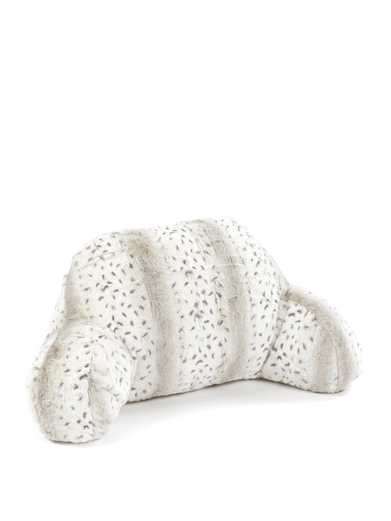  image of very-home-snow-leopard-cuddle-cushion