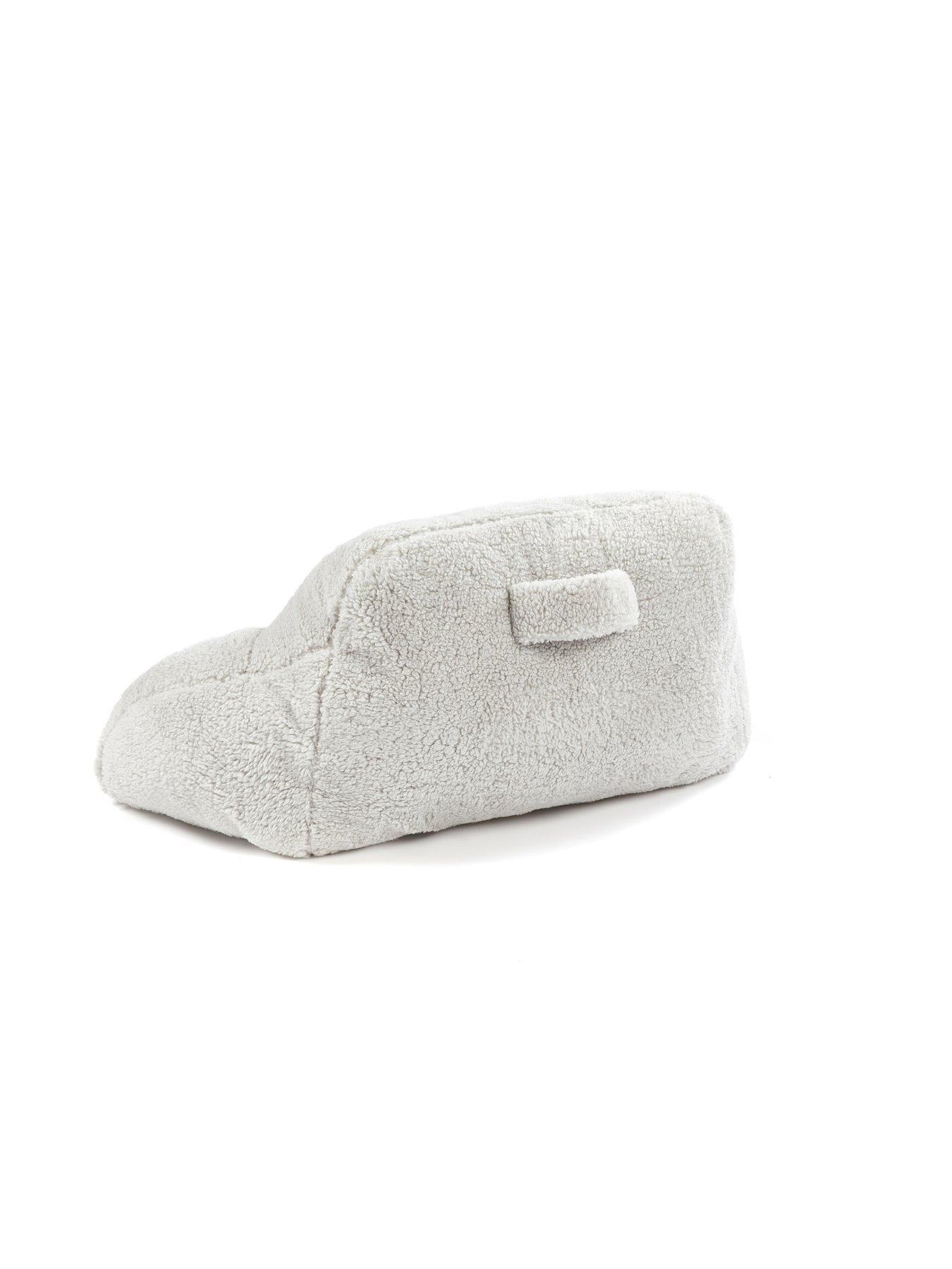 Image 3 of 4 of The Very Collection Fleece Cuddle Cushion - Grey