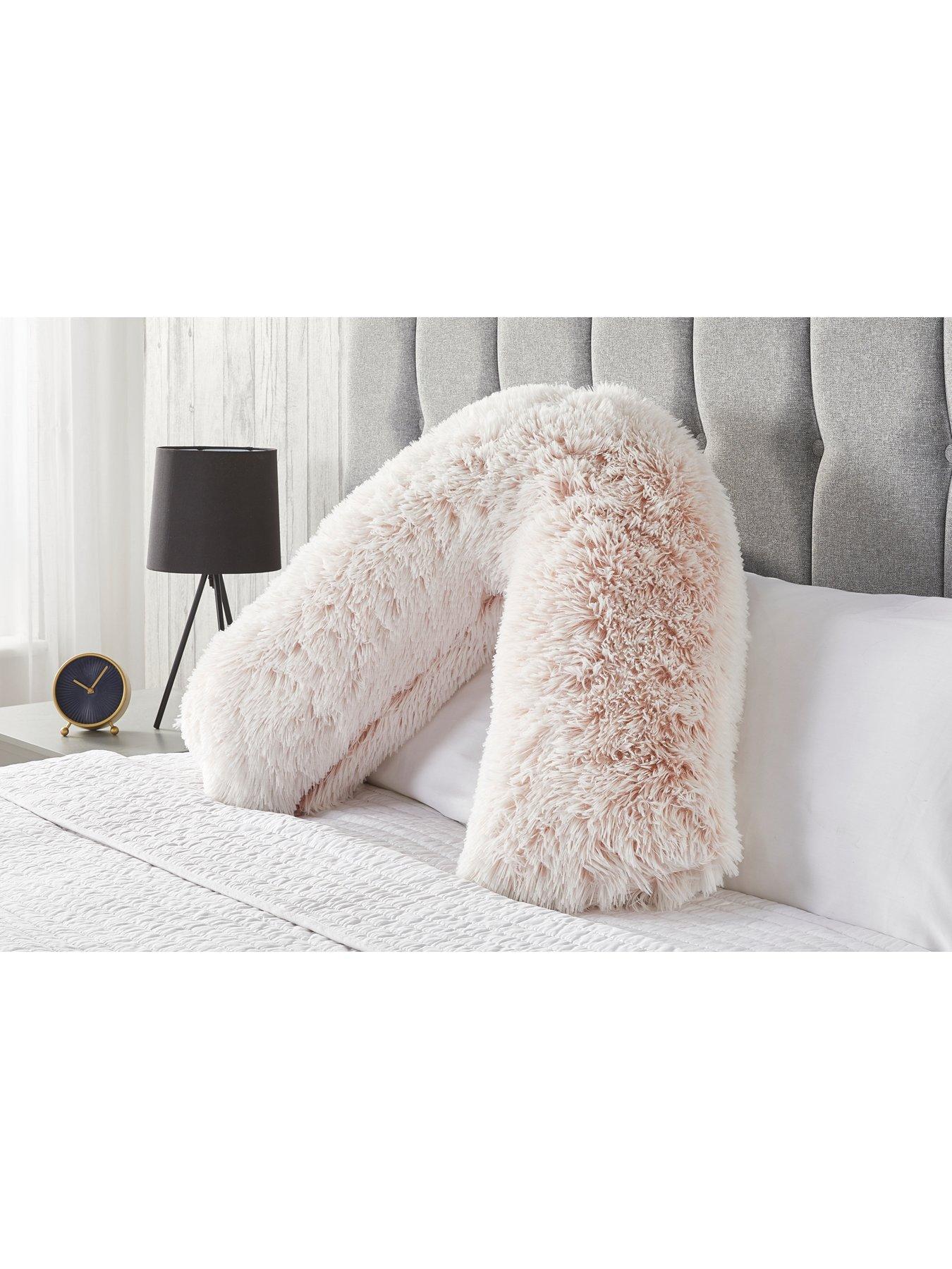 Very Home Everyday Shaggy V Shaped Pillow Multi