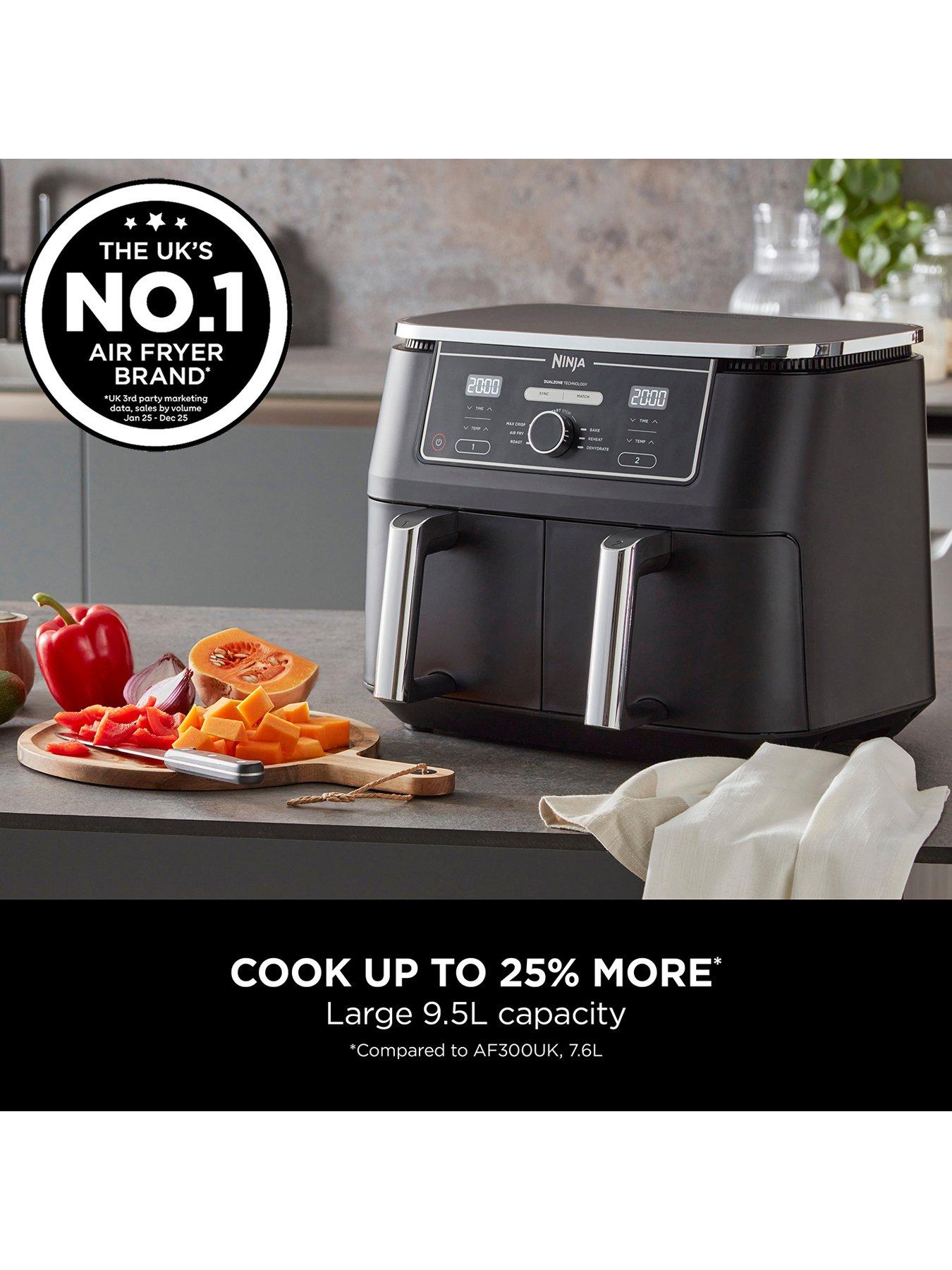 Image 2 of 7 of NINJA Foodi MAX Dual Zone 9.5L Air Fryer AF400UK