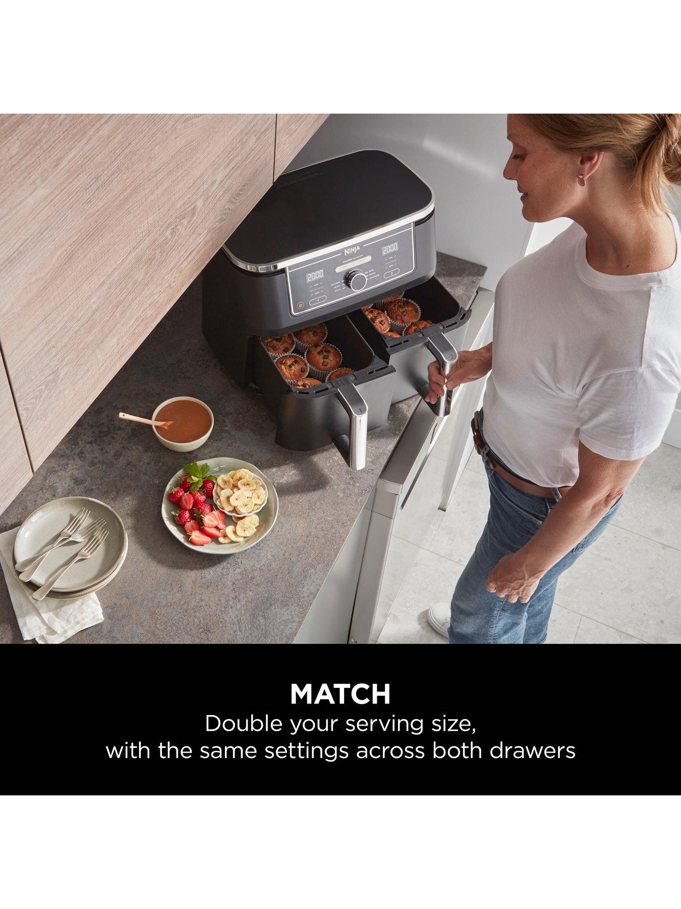 Image 6 of 7 of NINJA Foodi MAX Dual Zone 9.5L Air Fryer AF400UK