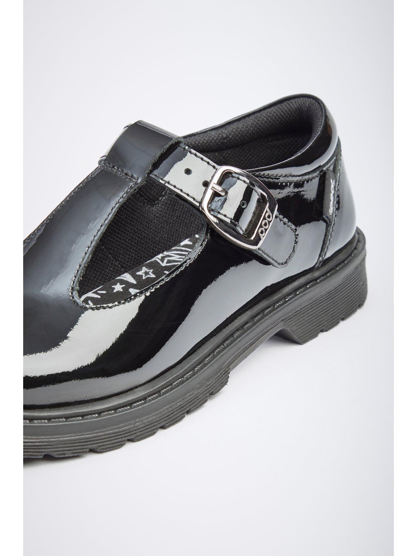  image of pod-margo-girls-patent-chunky-t-bar-blacknbsp