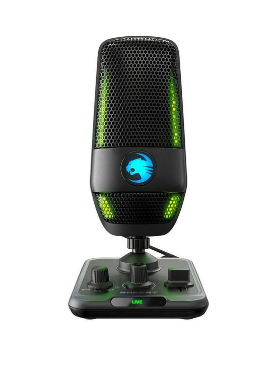 front image of roccat-torch-streaming-mic