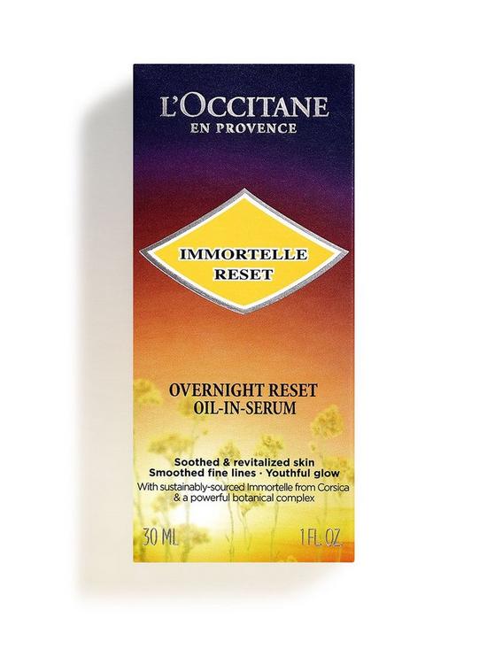 stillFront image of loccitane-immortelle-overnight-reset-serum-30ml