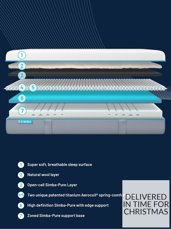stillFront image of simba-hybrid-pro-single-mattress