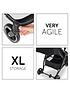  image of hauck-swift-x-disney-baby-bambi-pushchair-with-free-black-canopy